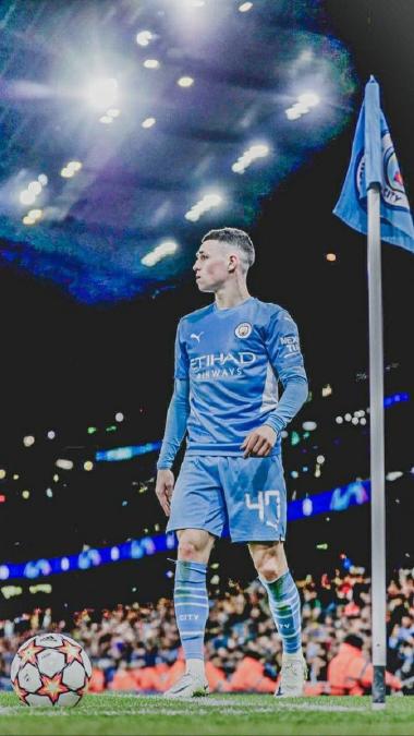 Phil Foden 曼城英格兰中场球星