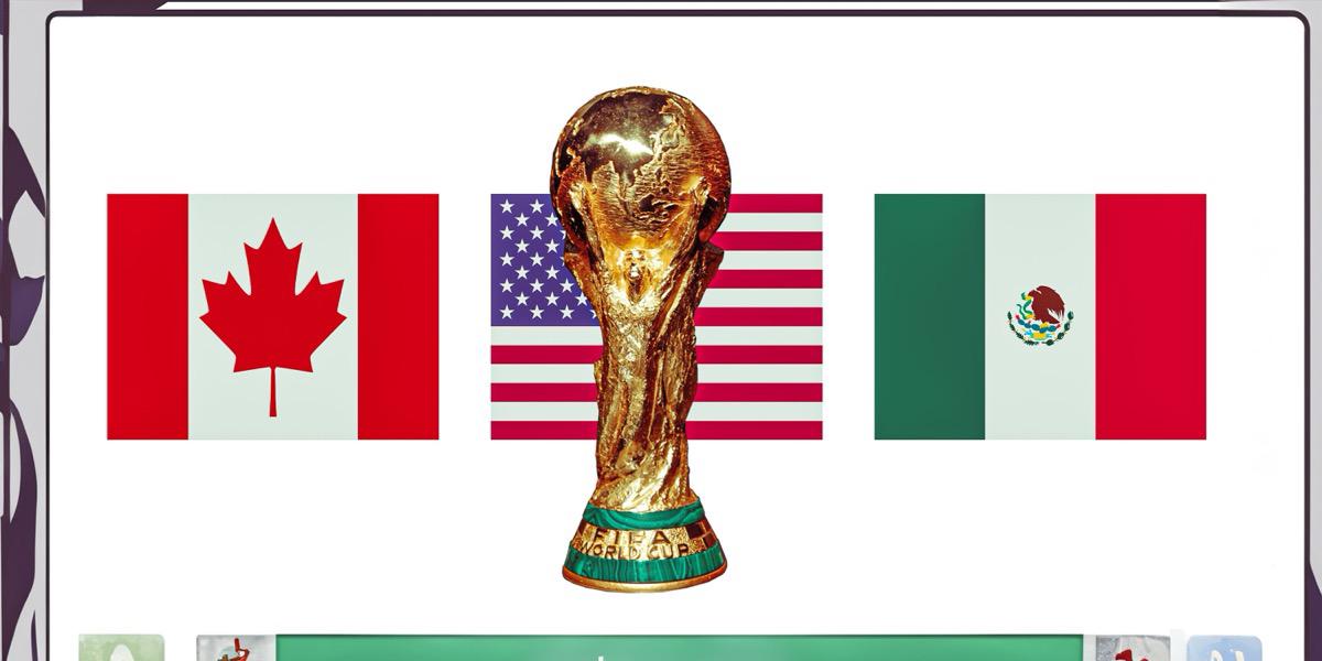 2026世界杯东道主美国墨西哥加拿大国旗